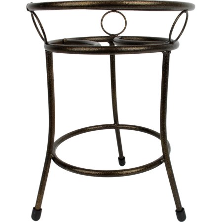 Подставка для цветов Garden Show Пион 32x25.5x25.5 см бронзовая