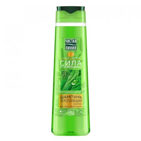 Шампунь Чистая линия Крапива укрепляющий 400 мл