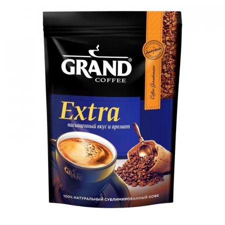Кофе растворимый Grand Extra 150 г (пакет)
