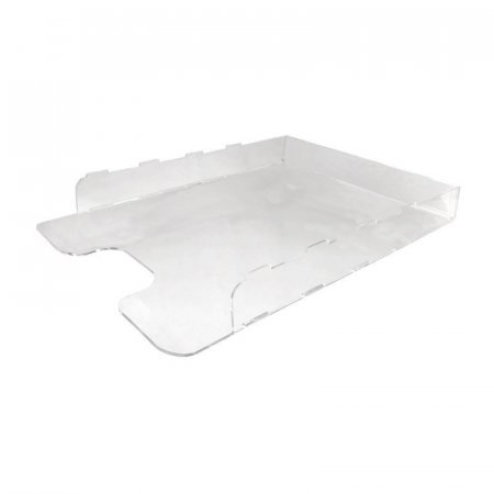 Лоток для бумаг горизонтальный прозрачный (формат  А3)