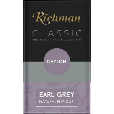 Чай листовой чёрный Richman 100 г (бергамот)