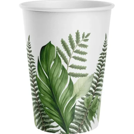Набор стаканов одноразовых Империя Поздравлений Тропический шарм 250 мл  (6 штук в упаковке)