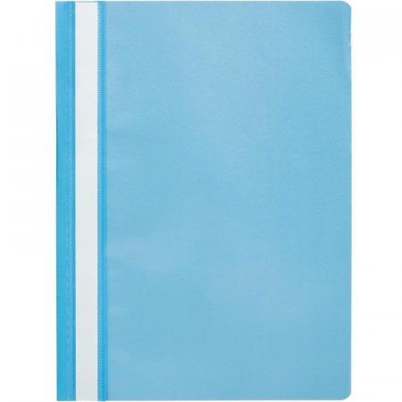 Папка-скоросшиватель Attache Economy A4 голубая 10 штук в упаковке (толщина обложки 0.11 мм)
