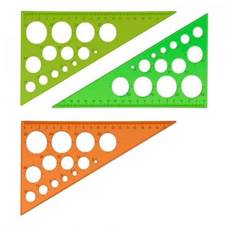 Треугольник Стамм (19 см, пластик)