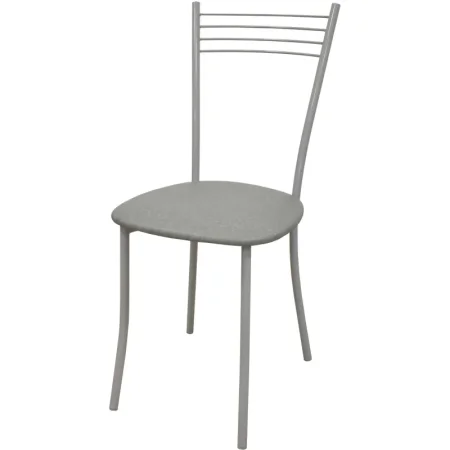 Стул обеденный Хлоя АС серый (искусственная кожа, металл)