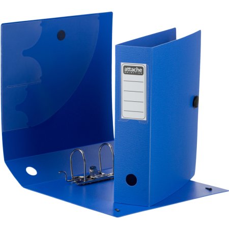 Папка-регистратор Attache 80 мм синяя