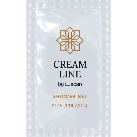 Гель для душа Luscan Cream Line 10 мл саше (500 штук в упаковке)