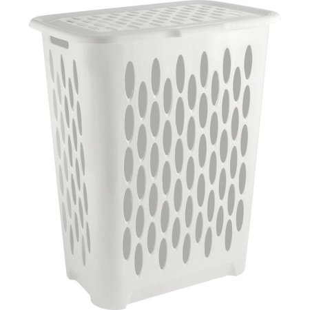 Корзина Keeplex Light напольная из пластика прямоугольная белая