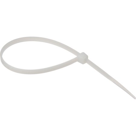 Хомут (стяжка) пластиковый TOPFORT 200х3.6 мм белый 100 штук