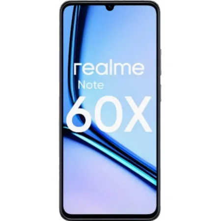 Смартфон Realme Note 60х RMX3938 4+128 ГБ чёрный (6941764448995)
