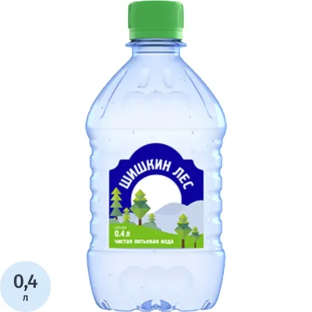 Вода питьевая Шишкин Лес негазированная 0.4 л