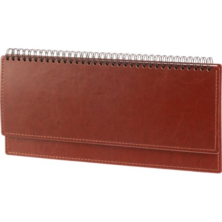 Планинг датированный 2026 год Attache Agenda искусственная кожа 303х150  мм 60 листов коричневый