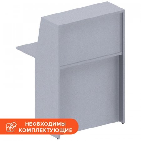 Модуль прямой Агат (ширина 800 мм, серый)