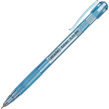 Ручка шариковая автоматическая Attache Extract синяя (толщина линии 0.35  мм)