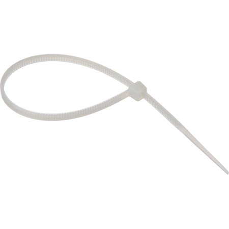 Хомут (стяжка) пластиковый TOPFORT 150х2.5 мм белый 100 штук