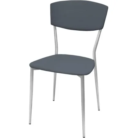 Стул обеденный РС01.00.23 серый (искусственная кожа, металл)