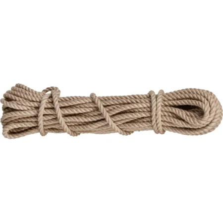 Верёвка джутовая кручёная (8 мм, 20 м)
