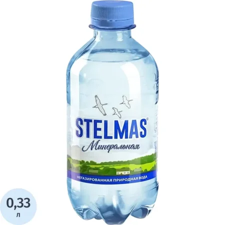 Вода питьевая Стэлмас негазированная 0.33 л