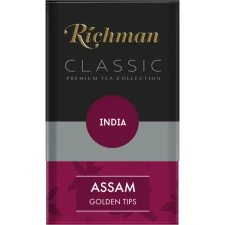 Чай листовой чёрный Richman Ассам 100 г