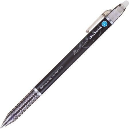 Ручка гелевая автоматическая со стираемыми чернилами Bruno Visconti  Delete Slim Click xPro Nero синяя (толщина линии 0.4 мм)