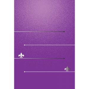 Блокнот А7 в линейку 40 листов на скобе (75х100 мм)