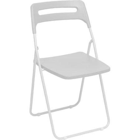 Стул раскладной Комус Мебель Folding белый (пластик)