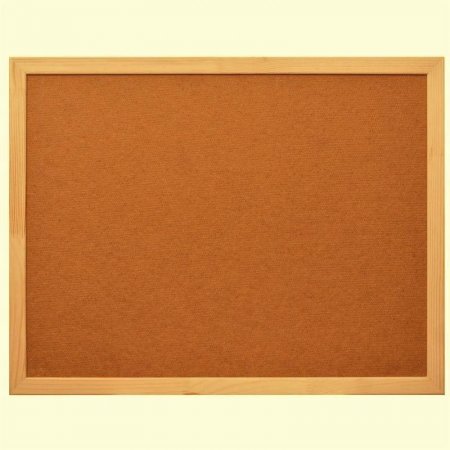 Доска пробковая 30х45 см Attache Economy HDF деревянная рама