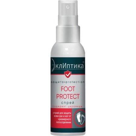 Спрей ЭклИптика Foot Protect защитный для рук и ног 100 мл