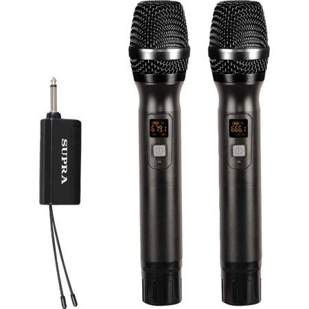 Микрофон динамический Supra SWM-54 (13592) 2 штуки в упаковке