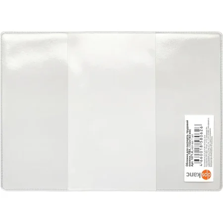 Обложка для паспорта Dpskanc ПВХ прозрачная