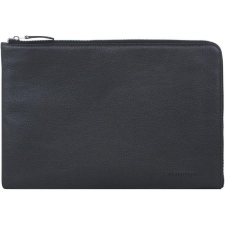 Папка деловая Franchesco Mariscotti из натуральной кожи черного цвета  (8-131кFM1)