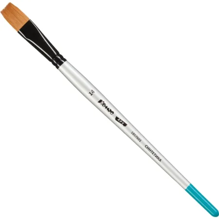 Кисть художественная Комус Арт плоская мягкая синтетика №14