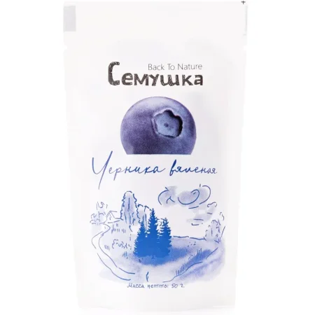 Черника Семушка вяленая 50 г