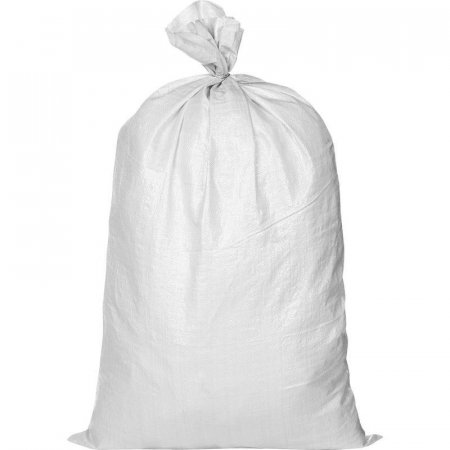Мешок полипропиленовый первый сорт белый 70x120 см (100 штук в упаковке)