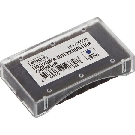 Подушка штемпельная сменная Attache синяя (совместим с Traxx 8051, 14x38  мм)