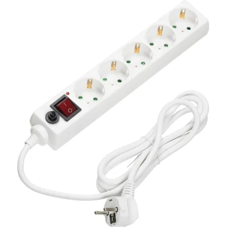 Сетевой фильтр BigTech CD5-1,8W15 на 5 розеток 1.8 метра