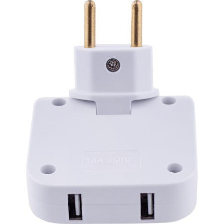 Разветвитель Старт С/А SA1/2 2USB 10/480 2 розетки + USB