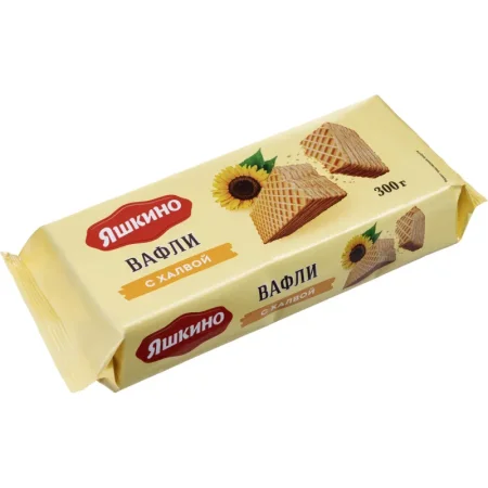 Вафли Яшкино с халвой 300 г