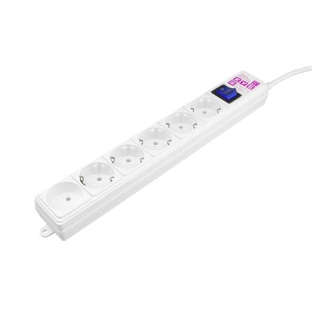 Сетевой фильтр Power Cube SPG6-16-5М-А2 6 розеток 5 метров