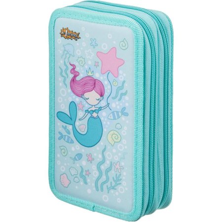 Пенал двухсекционный №1 School Русалка