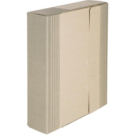 Короб архивный картон Attache 254х70х318 мм серый до 750 листов