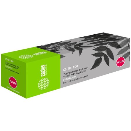 Картридж лазерный Cactus TK-1100 CS-TK1100/1T02M10NX0 для Kyocera черный  совместимый