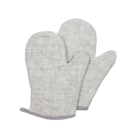 Набор кухонный Рант 18х28см рогожка 160 г/кв.м серый (2 штуки в  упаковке)