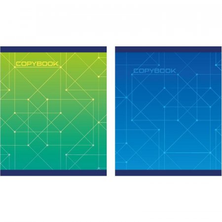 Тетрадь общая Attache Alpha A5 48 листов в клетку на скрепке (обложка в ассортименте)