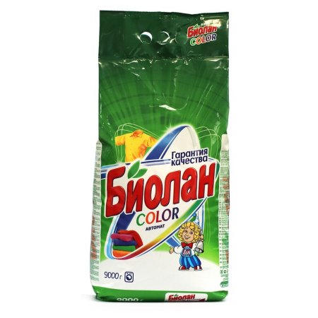 Порошок стиральный автомат Биолан Color 9 кг