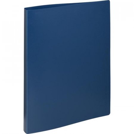 Папка на 4-х кольцах Attache пластиковая 25 мм синяя