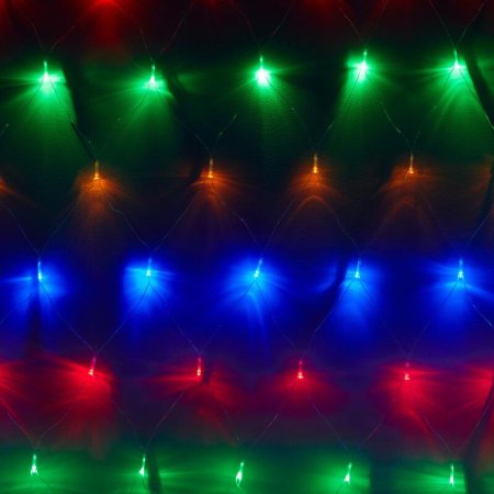 Электрогирлянда разноцветный свет 2х3 м