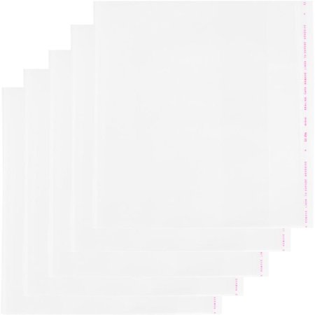 Набор обложек универсальных №1 School 5 штук в упаковке (270x450 мм, 80  мкм) прозрачные