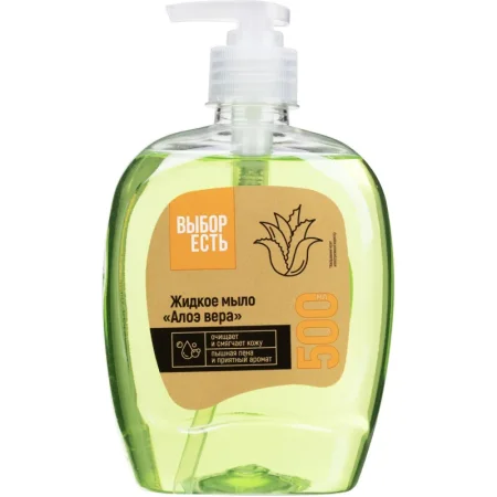 Мыло жидкое Выбор есть Алоэ вера 500 мл