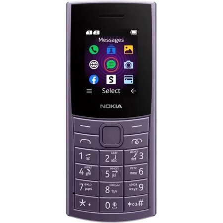 Мобильный телефон Nokia 110 4G TA-1543 DS EAC фиолетовый (1GF018MPF1C01)